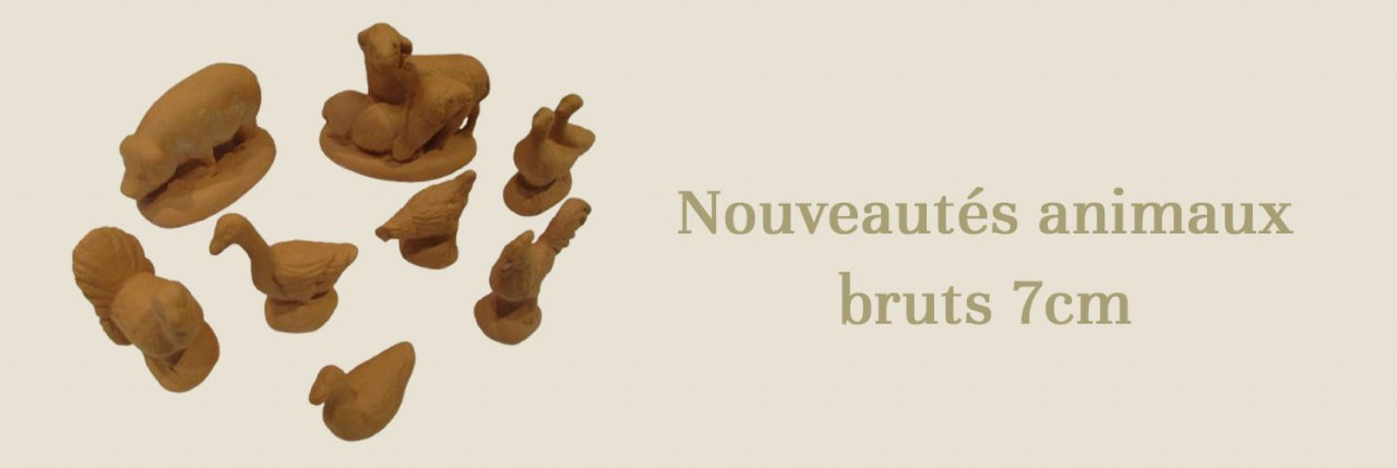 Nouveautés animaux bruts 7cm
