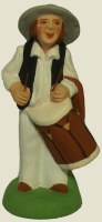 SANTON TAMBOURINAIRE (7CM)