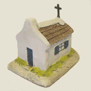 MINI MAISON CAMARGUAISE 10CM x 6,5CM