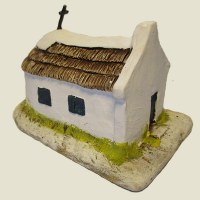 PETITE MAISON CAMARGUAISE 13,5CM x 8CM