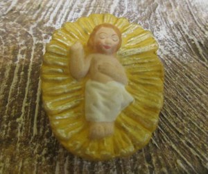 SANTON JESUS (7cm) "aux rois de la crèche"