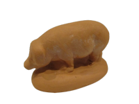 SANTON COCHON "AUX ROIS DE LA CRECHE" (7CM)