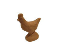 SANTON POULE "AUX ROIS DE LA CRECHE" 7CM