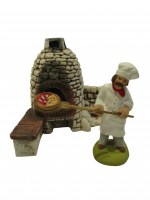 PIZZAIOLO ET SON FOUR (7CM) NOUVEAUTE 2027