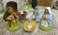 SAINTE FAMILLE (7CM) "aux rois de la crèche"